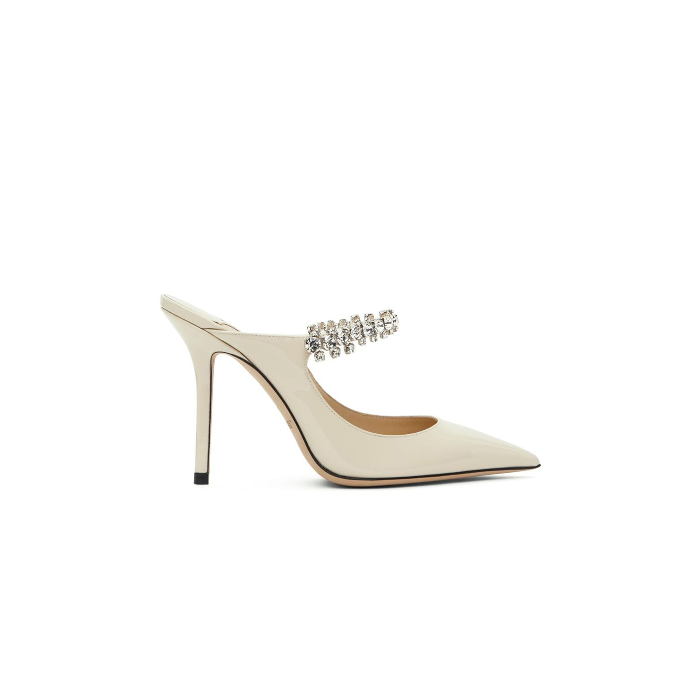 Ji*y Ch* women''s black off-bing 100 heels bing100sat